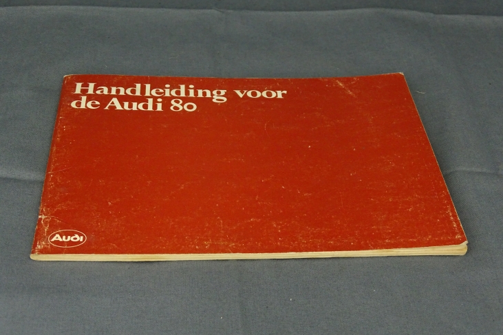Handleiding Audi 80 8/82 Nederlands