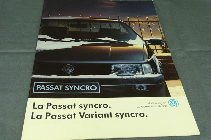 Folder La Passat Syncro La Passat Variant Syncro Frans 1991