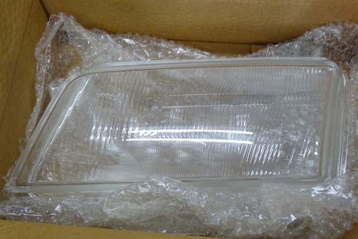 Koplampglas Audi A4 links