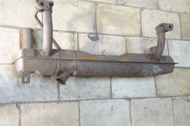 Uitlaat Vw Transporter T1/T2 63-71