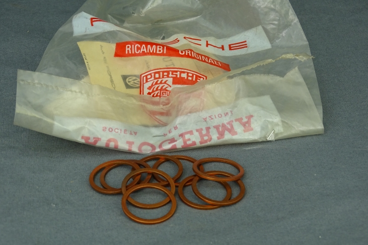 Koperen ring Porsche 911