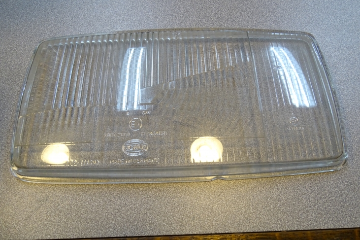 Koplampglas links Mercedes SK