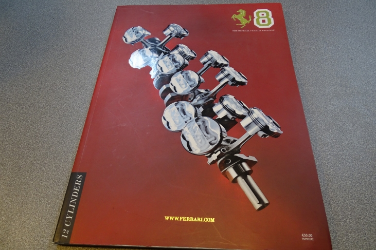 Official Ferrari Magazine 8 12 Cylinders