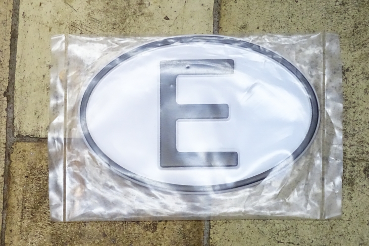 Nationaliteitsplaatje E (Spanje)