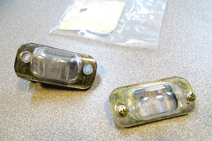 Nummerplaatverlichting Vw Golf 3